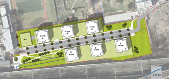 Rezidenční projekt Sluncová - nové byty Praha 8, Karlín